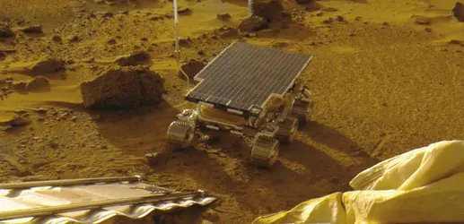 Robot Sojourner - crédits : © NASA/JPL