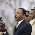 Discours du pasteur Martin Luther King - crédits : Bettmann/ Getty Images